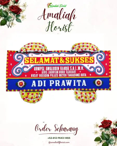 Papan Bunga Ucapan Selamat Bengkalis